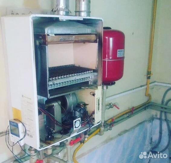 Ремонт газовых котлов, колонок,обслуживание