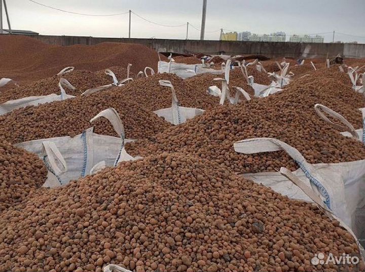 Керамзит с доставкой от 20 мешков