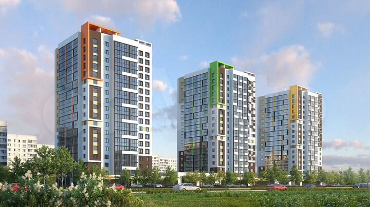 1-к. квартира, 42,6 м², 13/18 эт.