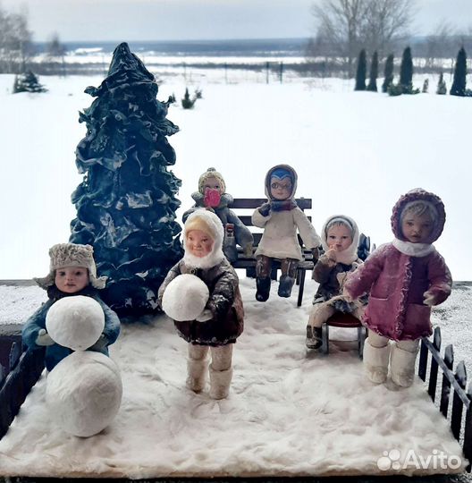 Ватные игрушки