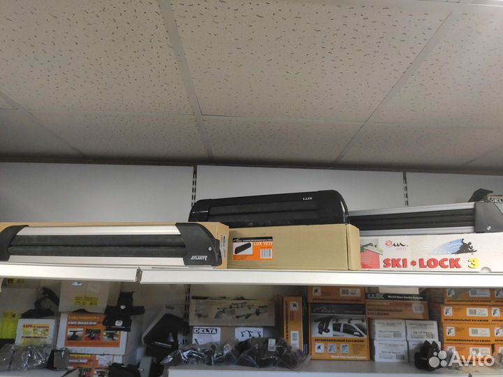 Крепление для лыж на багажник