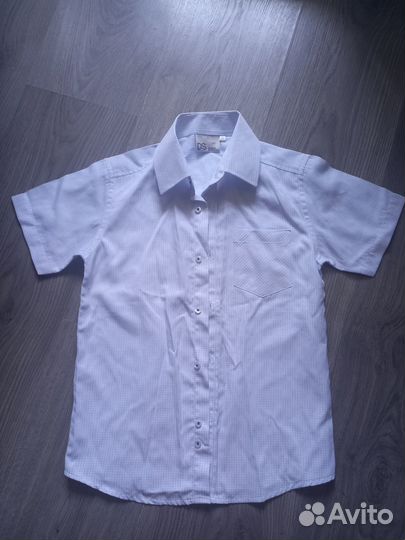 Рубашка для мальчика 128 134