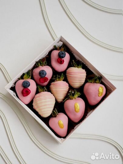 Набор клубники в шоколаде