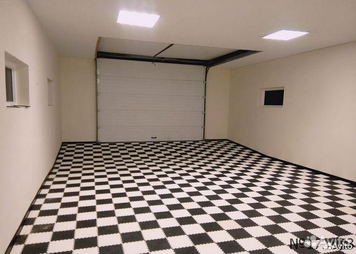 Модульный пол для гаража