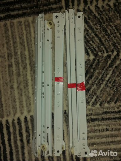 Мебельные направляющие, длина 40см