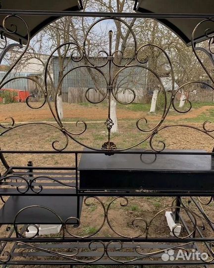 Мангал с печкой