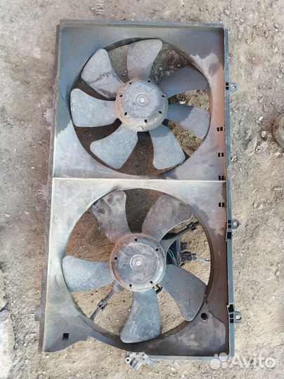 Вентилятор охлаждения радиатора lancer 9