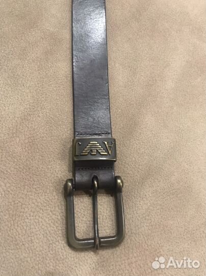 Мужской кожаный ремень Armani Jens оригинал