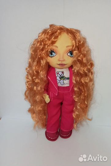 Кукла текстильная интерьерная ручной работы