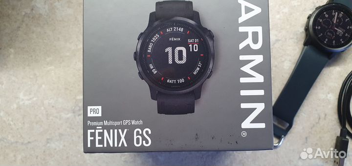 Часы Garmin Fenix 6 черные