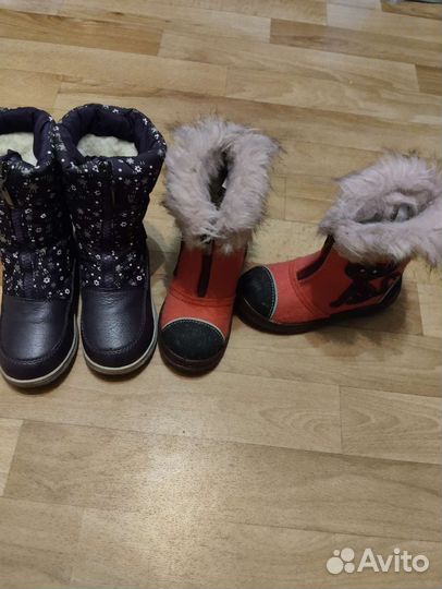 Зимняя обувь для девочки27 размер