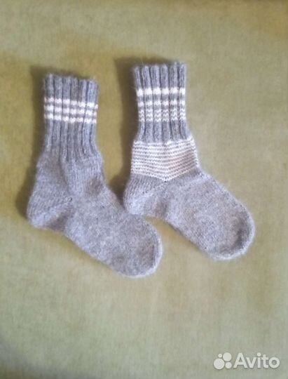 Носки шерстяные, 37.5-38, новые