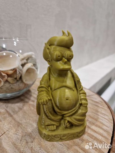 Fry Budda. Филип Фрай Будда. Futurama Футурама