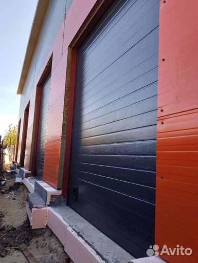 Гаражные секционные ворота