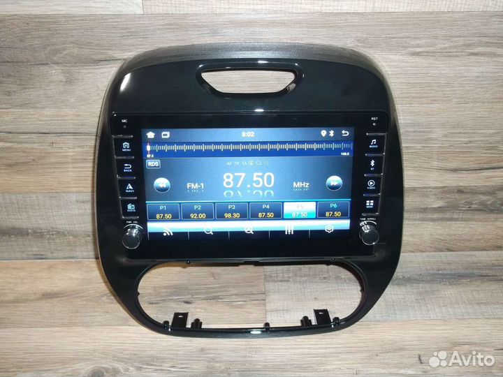 Магнитола Renault Kapture Android с крутилками GPS