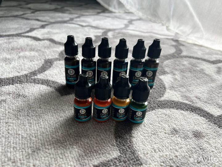 Пигменты для перманентного макияжа