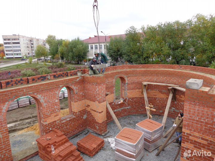 Кирпич рядовой полнотелый одинарный 1нф ГОСТ