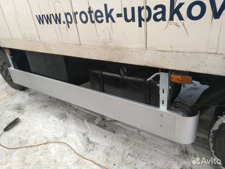 Боковой противоподкатный брус, алюминий