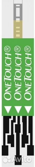 Тест полоски для глюкометра one touch