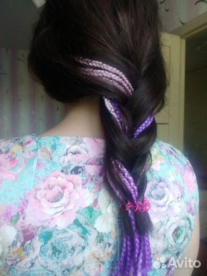 Косы с канекалоном