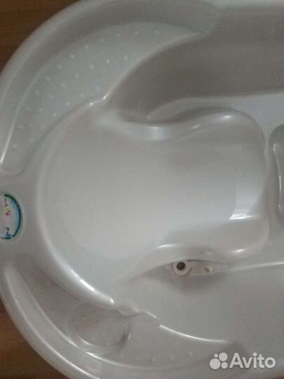 Детская ванночка с горкой