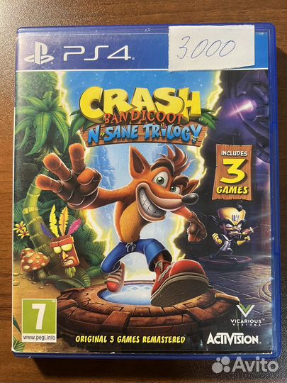 Диски на приставку ps4