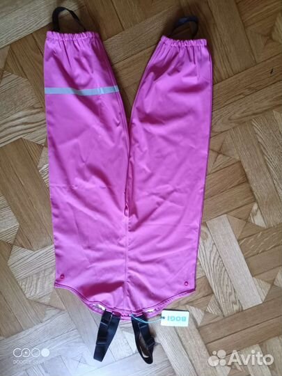 Новые варежки didriksons 0 брюки bogi 104/110