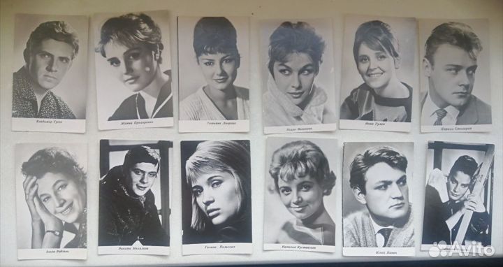 Открытки артистов СССР