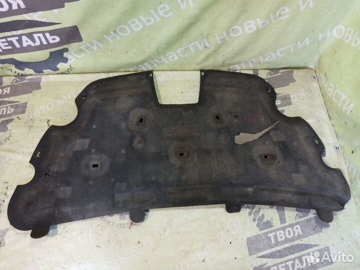 Шумоизоляция капота Ford Focus 3 1.6 2016Г.в