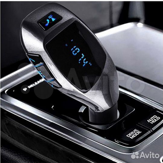 Автомобильный FM модулятор с дисплеем X5 Wireless