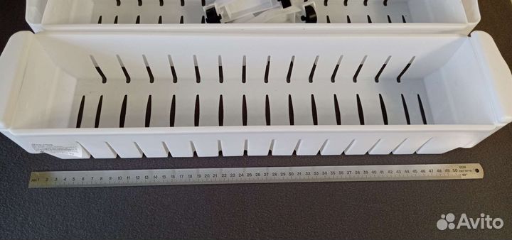 Стеллаж этажерка 2 секции, на колёсах