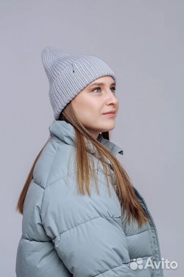 Шапка женская вязаная