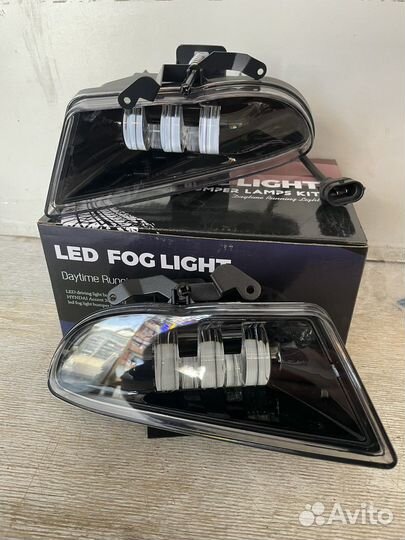 Противотуманные фары на hyundai accent 5 Линза