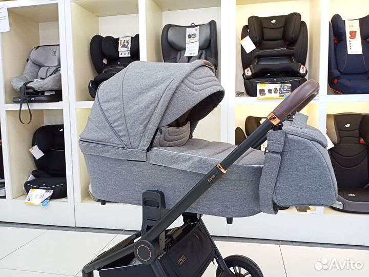 Модульная коляска 3в1 Carrello Epica Silver Grey