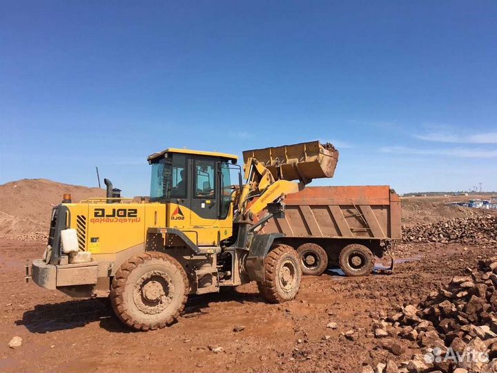 Аренда фронтального погрузчика. Быстрая доставка