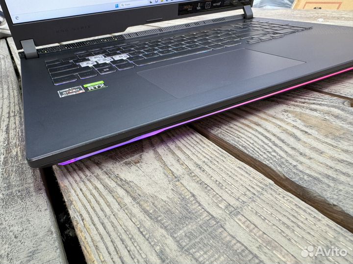 Новый игровой ноутбук Asus Rog Strix 17 RTX 3080