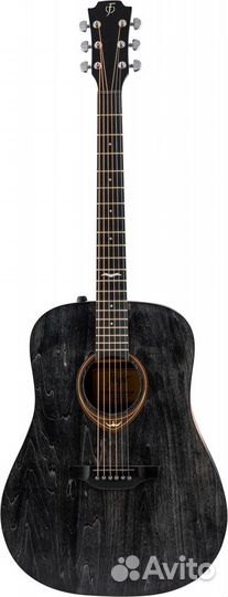 Гитара электроакустическая flight D-145 E BK