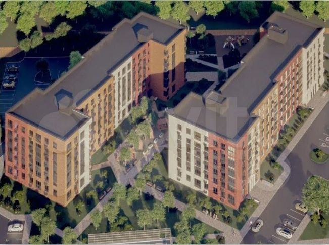 2-к. квартира, 57,4 м², 2/6 эт.