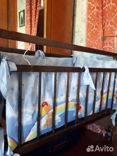 Бортики в детскую кроватку