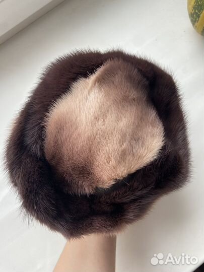 Шапка норковая женская