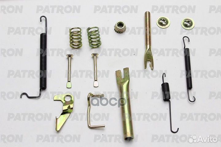 Комплект монтажный тормозных колодок задн прав