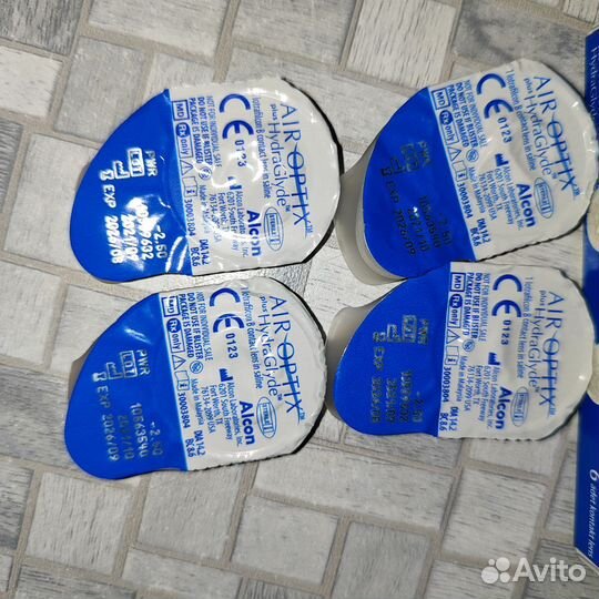 Линзы контактные