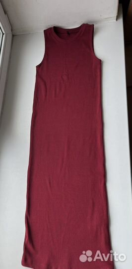 Платье в рубчик Stradivarius