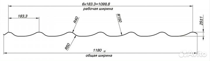 Металлочерепица Ламонтерра Х (Супермонтеррей) 05