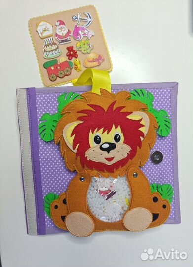 Развивающая книжка из фетра