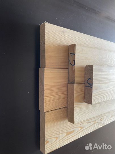 Палубной доски из лиственницы 28х140 сорт ав 1 мет