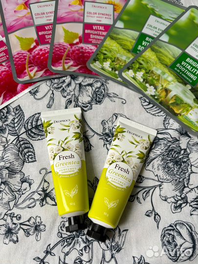 Корейские маски крема и пенка