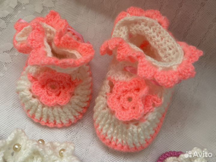Пинетки для девочки