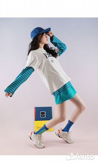 Носки удлиненные (яркие)