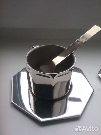 Цептер 2 пары чашек с блюдцем для кофе